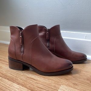 Cole Haan Womens Lyla Leather Ankle Boots